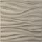 Ekena Millwork 19 5/8in. W x 19 5/8in. H Ripple EnduraWall Decorative 3D Wall Panel Covers 2.67 Sq. Ft. WP20X20RPCSV - alternate 1